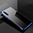 Custodia Silicone Trasparente Ultra Sottile Cover Morbida H08 per Xiaomi Mi A3 Lite Blu