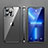 Custodia Silicone Trasparente Ultra Sottile Cover Morbida H09 per Apple iPhone 13 Pro Max
