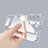 Custodia Silicone Trasparente Ultra Sottile Cover Morbida H09 per Samsung Galaxy S23 5G