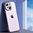 Custodia Silicone Trasparente Ultra Sottile Cover Morbida LD1 per Apple iPhone 14 Viola
