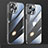 Custodia Silicone Trasparente Ultra Sottile Cover Morbida LD3 per Apple iPhone 13 Pro Nero