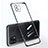 Custodia Silicone Trasparente Ultra Sottile Cover Morbida per Xiaomi Mi 11 Lite 5G NE Nero