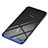 Custodia Silicone Trasparente Ultra Sottile Cover Morbida Q05 per Apple iPhone 8 Plus Blu