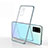 Custodia Silicone Trasparente Ultra Sottile Cover Morbida S01 per Huawei Honor Play4 Pro 5G Argento
