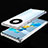 Custodia Silicone Trasparente Ultra Sottile Cover Morbida S01 per Huawei Mate 40E 4G Argento
