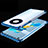 Custodia Silicone Trasparente Ultra Sottile Cover Morbida S01 per Huawei Mate 40E 4G Blu