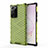 Custodia Silicone Trasparente Ultra Sottile Cover Morbida S01 per Samsung Galaxy Note 20 Ultra 5G Verde