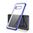 Custodia Silicone Trasparente Ultra Sottile Cover Morbida S01 per Samsung Galaxy S10e Blu