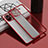 Custodia Silicone Trasparente Ultra Sottile Cover Morbida S01 per Xiaomi Mi 11 5G Rosso
