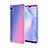 Custodia Silicone Trasparente Ultra Sottile Cover Morbida S01 per Xiaomi Redmi 9AT Blu