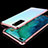 Custodia Silicone Trasparente Ultra Sottile Cover Morbida S02 per Huawei Honor V30 5G Oro Rosa