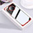 Custodia Silicone Trasparente Ultra Sottile Cover Morbida S02 per Huawei Mate 30 Pro 5G Rosso