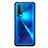 Custodia Silicone Trasparente Ultra Sottile Cover Morbida S02 per Huawei Nova 6 5G Blu