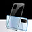 Custodia Silicone Trasparente Ultra Sottile Cover Morbida S02 per Samsung Galaxy S20 5G Chiaro