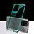 Custodia Silicone Trasparente Ultra Sottile Cover Morbida S02 per Samsung Galaxy S20 Ultra 5G Verde