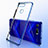 Custodia Silicone Trasparente Ultra Sottile Cover Morbida S03 per Huawei Honor V20 Blu