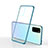 Custodia Silicone Trasparente Ultra Sottile Cover Morbida S03 per Huawei Honor V30 Pro 5G Verde