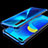 Custodia Silicone Trasparente Ultra Sottile Cover Morbida S03 per Huawei Nova 6 5G Blu