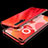 Custodia Silicone Trasparente Ultra Sottile Cover Morbida S03 per Huawei Nova 6 5G Rosso