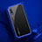 Custodia Silicone Trasparente Ultra Sottile Cover Morbida S03 per Huawei P20 Blu