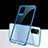 Custodia Silicone Trasparente Ultra Sottile Cover Morbida S03 per Samsung Galaxy S20 Plus 5G Blu