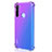 Custodia Silicone Trasparente Ultra Sottile Cover Morbida S03 per Xiaomi Redmi Note 8 Viola