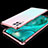 Custodia Silicone Trasparente Ultra Sottile Cover Morbida S04 per Huawei Nova 6 SE Oro Rosa