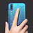 Custodia Silicone Trasparente Ultra Sottile Cover Morbida S04 per Huawei P30