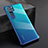 Custodia Silicone Trasparente Ultra Sottile Cover Morbida S04 per Huawei P30 Pro New Edition Blu