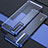 Custodia Silicone Trasparente Ultra Sottile Cover Morbida S04 per Huawei P40 Lite 5G Blu