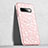 Custodia Silicone Trasparente Ultra Sottile Cover Morbida S04 per Samsung Galaxy S10 Rosa