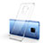 Custodia Silicone Trasparente Ultra Sottile Cover Morbida S05 per Huawei Mate 20 X 5G