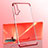 Custodia Silicone Trasparente Ultra Sottile Cover Morbida S05 per Huawei Nova 5 Pro Rosso