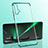 Custodia Silicone Trasparente Ultra Sottile Cover Morbida S05 per Huawei Nova 5 Verde