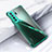 Custodia Silicone Trasparente Ultra Sottile Cover Morbida S05 per Huawei Nova 7 SE 5G Verde