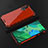 Custodia Silicone Trasparente Ultra Sottile Cover Morbida S08 per Huawei Nova 5 Pro Rosso