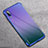 Custodia Silicone Trasparente Ultra Sottile Cover Morbida S08 per Huawei P20 Blu