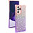Custodia Silicone Trasparente Ultra Sottile Cover Morbida Sfumato G02 per Samsung Galaxy Note 20 Ultra 5G Oro Rosa