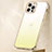 Custodia Silicone Trasparente Ultra Sottile Cover Morbida Sfumato S01 per Apple iPhone 13 Pro Max Giallo