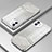 Custodia Silicone Trasparente Ultra Sottile Cover Morbida SY1 per Apple iPhone 11 Argento