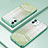 Custodia Silicone Trasparente Ultra Sottile Cover Morbida SY1 per Apple iPhone 12 Verde