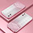 Custodia Silicone Trasparente Ultra Sottile Cover Morbida SY1 per Apple iPhone Xs Oro Rosa