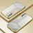 Custodia Silicone Trasparente Ultra Sottile Cover Morbida SY1 per Huawei Honor Play4T Pro Oro