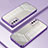 Custodia Silicone Trasparente Ultra Sottile Cover Morbida SY1 per Huawei Honor Play4T Pro Viola