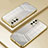 Custodia Silicone Trasparente Ultra Sottile Cover Morbida SY1 per Huawei Honor V30 Pro 5G Oro