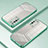 Custodia Silicone Trasparente Ultra Sottile Cover Morbida SY1 per Huawei Honor X10 5G Verde