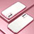 Custodia Silicone Trasparente Ultra Sottile Cover Morbida SY1 per Huawei Honor X10 Max 5G Oro Rosa
