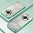 Custodia Silicone Trasparente Ultra Sottile Cover Morbida SY1 per Huawei Mate 40 Pro+ Plus Verde