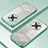 Custodia Silicone Trasparente Ultra Sottile Cover Morbida SY1 per Huawei Mate 40 Verde