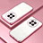 Custodia Silicone Trasparente Ultra Sottile Cover Morbida SY1 per Huawei Mate 50 Oro Rosa